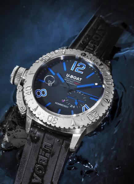 U-BOAT Classico SOMMERSO BLUE 9014 Replica Watch